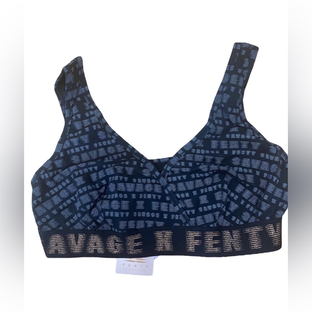 Savage x Fenty Black Curvy Bralette Bra